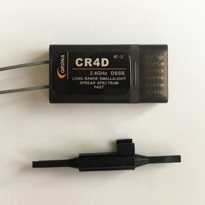 Car Drone DSSS Receiver Transmitter 4 Ch 4 Channel Rc Plane Receiver Corona CR4D