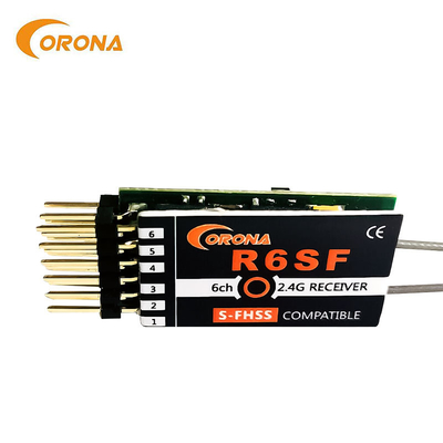 Rc Futaba 6 Channel 2.4 Ghz Transmitter Receiver T8J T10J T14SG T18MZ T18SZ Corona R6SF