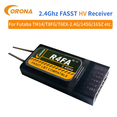 4ch Futaba 2.4 Ghz Fasst Receiver Transmitter 3PM 3PKS 3VCS 3GR 4PK S TM7 TM8 TM10 TM14 Corona R4FA