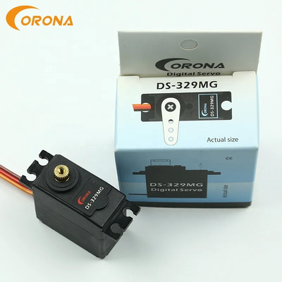 Smooth and Reliable Radio Controlled Servo Motor with Pulse Width Control 1.5kg.cm 4.8V