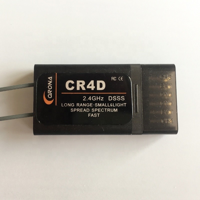 Car Drone DSSS Receiver Transmitter 4 Ch 4 Channel Rc Plane Receiver Corona CR4D