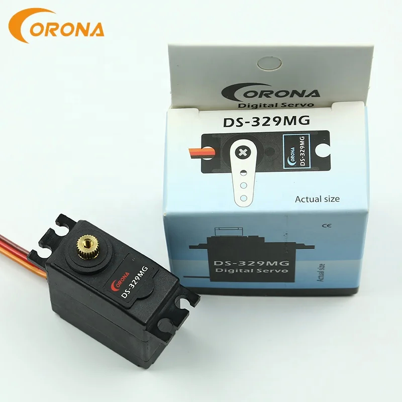 Smooth and Reliable Radio Controlled Servo Motor with Pulse Width Control 1.5kg.cm 4.8V